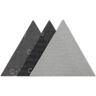   YATO Disc abraziv cu velcro în formă de deltă 280 mm / P80 (3 buc)