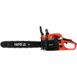 YATO Motoferăstrău pe benzină 56,5 cm3 0,24 l