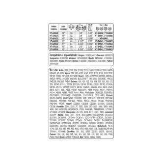 YATO Ghidaj pentru drujba 14" 3/8" 1,3 mm