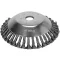 YATO Perie circulară torsadată cu unghi de 200 x 25,4 mm pentru debroussailleuse, tăietor de margini
