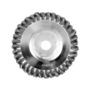 YATO Perie circulară torsadată cu unghi de 200 x 25,4 mm pentru debroussailleuse, tăietor de margini