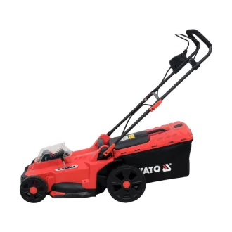   Mașină de tuns iarba YATO fără fir 430 mm 2 x 18 V (2 x 4,0 Ah baterie + încărcător)
