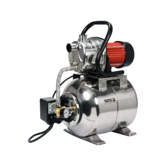 Pompa de apa menajera YATO cu rezervor hidrofor inox 1200 W