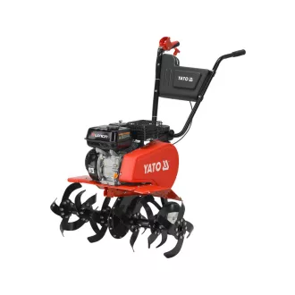 YATO Mașină de sapat cu motor pe benzină 35/85 cm 196 cm3