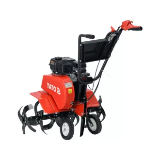 YATO Mașină de sapat cu motor pe benzină 35/85 cm 196 cm3
