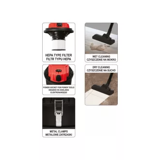 YATO Aspirator industrial 20 litri 1400W