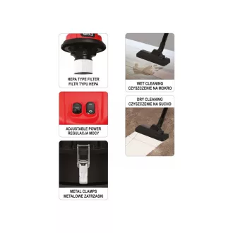 YATO Aspirator industrial 70 litri 2400W