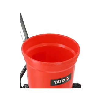  YATO Carucior pentru distribuirea îngrășămintelor și semințelor de gazon 25 l