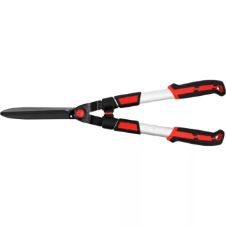   YATO Foarfecă pentru tăiat gard viu cu lamă dreaptă și mâner reglabil 825 mm