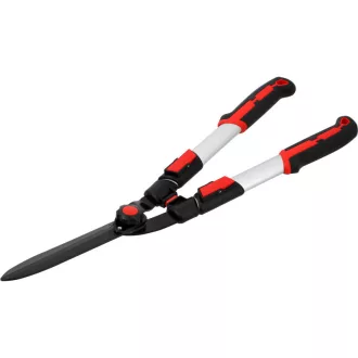   YATO Foarfecă pentru tăiat gard viu cu lamă dreaptă și mâner reglabil 825 mm