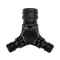YATO Conector furtun 3 căi 1"-1/2"