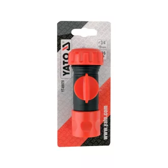 YATO Racord rapid cu supapă 3/4"