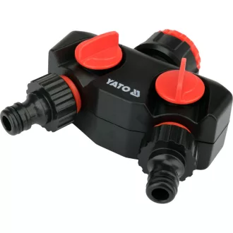 YATO Adaptor cu două ieșiri 3/4"-1"