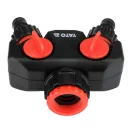 YATO Adaptor cu două ieșiri 3/4"-1"