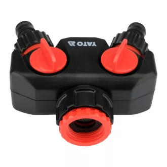 YATO Adaptor cu două ieșiri 3/4"-1"