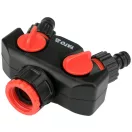 YATO Adaptor cu două ieșiri 3/4"-1"
