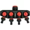 YATO Adaptor de cuplare cu 4 ieșiri 3/4"-1"
