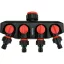 YATO Adaptor de cuplare cu 4 ieșiri 3/4"-1"