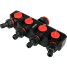 YATO Adaptor de cuplare cu 4 ieșiri 3/4"-1"