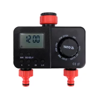 YATO Controler de irigare cu două cai