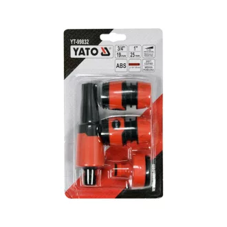Set de țevi YATO Jet 4 părți 3/4"-1"