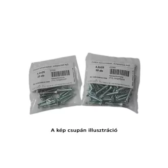   Șurub cu placă autoforantă DIN 7504/O cu cap înecat încrucișat zincat 4,8x63 (25 buc)