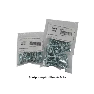   Șurub cu plăci autoforante DIN 7504/K flanșă hexagonală 4,8x45 (50 buc)
