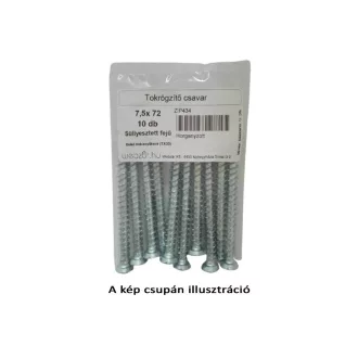 Fixare carcasă TX-30 7,5x182 (cap mic) UNIV (10 buc)