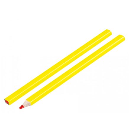 BEXT Creion pentru tâmplărie 240 mm oval pentru sticlă cu vârf roșu