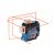 Laser de linie BOSCH GLL 3-80 C (1 x baterie de 2,0 Ah) + Suport BM 1 + Receptor laser LR 7 + L-Boxx 136