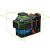 Nivel cu laser pe acumulator BOSCH GLL 18V-120-33 CG in L-BOXX 136 (1 x 4,0 Ah acumulator + încărcător rapid) IP65