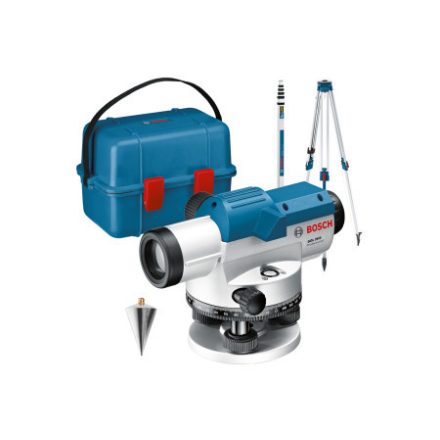 BOSCH Aparat optic de nivelare GOL 26 D + trepied BT 160 + riglă de măsură GR 500