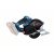 Ferăstrău circular fără fir BOSCH GKM 18V-50 (2 baterii de 5,0 Ah + GAL 18V-40) în L-Boxx