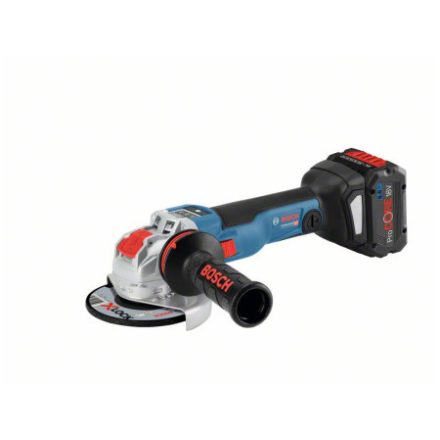 Polizor unghiular cu acumulator BOSCH GWX 18V-10 SC X-LOCK (fără baterie și încărcător) în L-Boxx