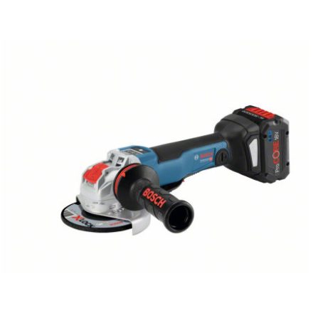 Polizor unghiular cu acumulator BOSCH GWX 18V-10 PSC X-LOCK (fără baterie și încărcător) în L-Boxx