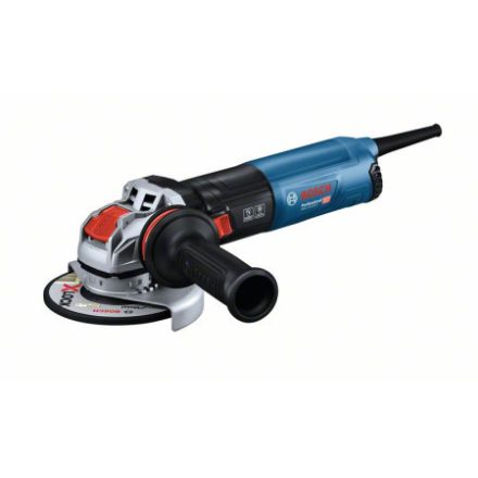 BOSCH GWX 14-125 S Polizor unghiular cu maner suplimentar cu vibratii reduse, capac de protectie, sus