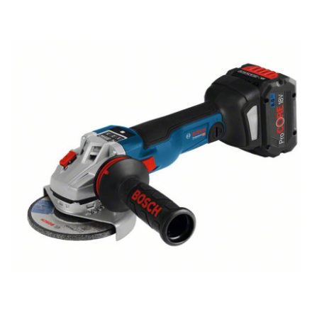 Polizor unghiular cu acumulator BOSCH 150 mm GWS 18V-10 SC în L-Boxx (fără baterie și încărcător)