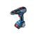 BOSCH Mașină de găurit cu percuție cu acumulator GSB 18V-50 în carcasă L (2 x 2,0 Ah baterie + încărcător)