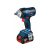 Șofer cu impact BOSCH GDS 18V-400 cu acumulator în carcasă de 1/2" (2 baterii de 5,0 Ah + încărcător)