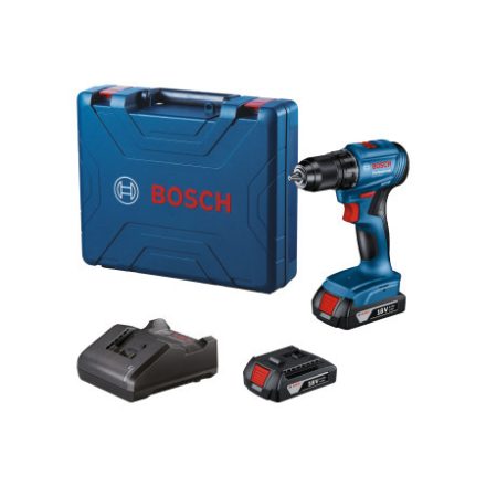 BOSCH mașină de găurit cu acumulator GSR 185-LI (2 x 2,0 Ah baterie + încărcător)