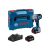 Șofer cu impact BOSCH 1/2" GDS 18V-450 PC în L-Boxx (2 baterii de 4,0 Ah + încărcător rapid)