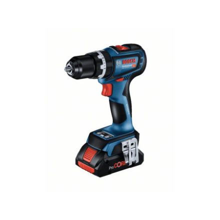 BOSCH Mașină de găurit cu percuție cu acumulator GSB 18V-90 C în L-Boxx (fără baterie și încărcător)