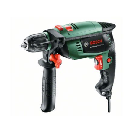 Burghiu cu impact BOSCH UniversalImpact 700 în carcasă