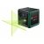 Laser de nivelare a liniilor încrucișate BOSCH (verde) Quigo Green Polaris