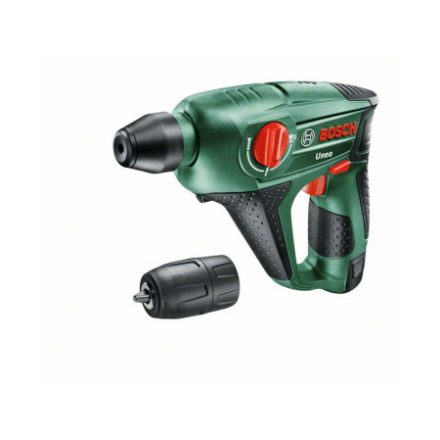 BOSCH Uneo Mașină de găurit cu acumulator + Mandrina de găurit (1 x baterie de 2,5 Ah) în carcasă