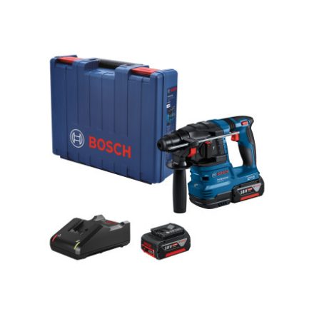 BOSCH Ciocan rotopercutor cu baterie GBH 185-LI în cutie (1 x 4,0 Ah baterie + încărcător rapid) SDS-Plus