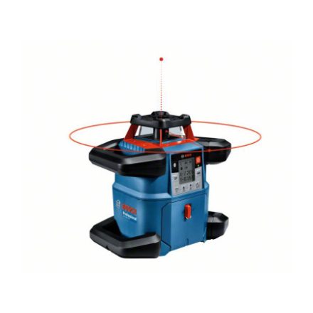 Laser rotativ BOSCH GRL 600 CHV (1 x 4,0 Ah ProCore) + receptor laser LR 60 + suport RB 60 + direcție la distanță RC 6