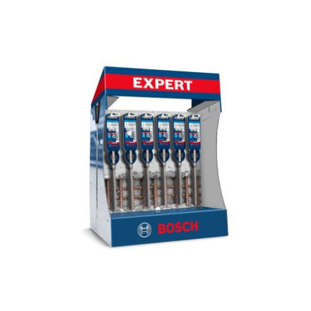 Set burghie pentru beton BOSCH EXPERT 7X SDS-Plus (6/8/10 x 165/100 mm) 30 bucăți în display pentru tejghea