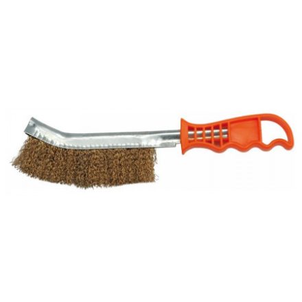 VOREL Perie de sârmă acoperire cupru mâner plastic 270 mm Viteză