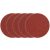 Disc fibră velcro VOREL 125 mm / P150 (5 buc)